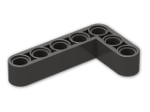 LEGO® Brick: Technic Beam 3 x 5 Bent 90 32526 | Color: Metallic Dark Grey