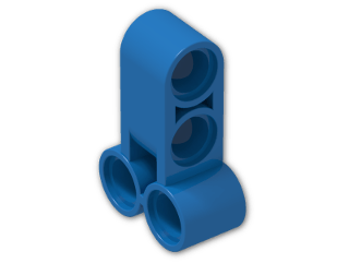 LEGO® Stein: Technic Cross Block 2 x 3 (Pin/Pin/Twin Pin) 32557 | Farbe: Bright Blue