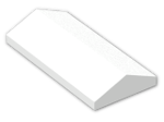 LEGO® Brick: Slope Brick 33 2 x 4 Double 3299 | Color: White