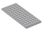 LEGO® Stein: Plate 6 x 14 3456 | Farbe: Medium Stone Grey