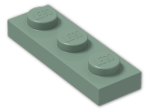 LEGO® Stein: Plate 1 x 3 3623 | Farbe: Sand Green