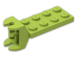 LEGO® Stein: Hinge Plate 2 x 4 with Articulated Joint - Female 3640 | Farbe: Bright Yellowish Green