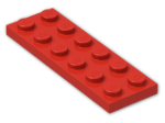 LEGO® Brick: Plate 2 x 6 3795 | Color: Bright Red