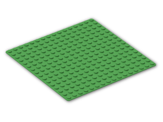 LEGO® Stein: Baseplate 16 x 16 3867 | Farbe: Bright Green