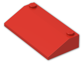 LEGO® Brick: Slope Brick 33 3 x 6 3939 | Color: Bright Red