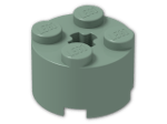 LEGO® Brick: Brick 2 x 2 Round 3941 | Color: Sand Green