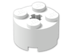 LEGO® Brick: Brick 2 x 2 Round 3941 | Color: White