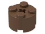 LEGO® Brick: Brick 2 x 2 Round 3941 | Color: Brown