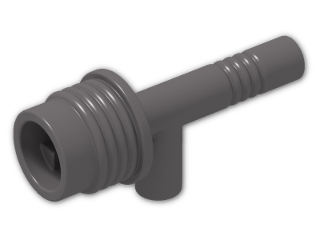 LEGO® Brick: Minifig Torch 3959 | Color: Dark Stone Grey