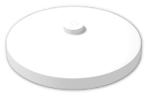 LEGO® Stein: Dish 4 x 4 Inverted 3960 | Farbe: White