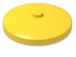 LEGO® Brick: Dish 4 x 4 Inverted 3960 | Color: Bright Yellow