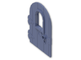 LEGO® Brick: Door 1 x 4 x 6 with Window 40241 | Color: Bright Bluish Violet