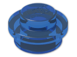 LEGO® Stein: Plate 1 x 1 Round 4073 | Farbe: Transparent Blue