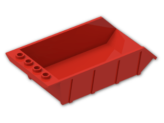 LEGO® Stein: Tipper Bucket 4 x 6 4080 | Farbe: Bright Red