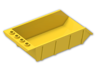 LEGO® Brick: Tipper Bucket 4 x 6 4080 | Color: Bright Yellow