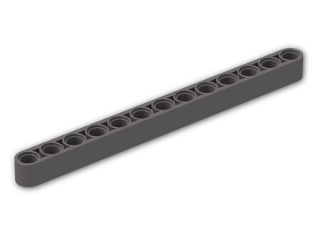 LEGO® Stein: Technic Beam 13 41239 | Farbe: Dark Stone Grey