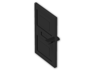 LEGO® Brick: Door 2 x 4 x 5 4131 | Color: Black