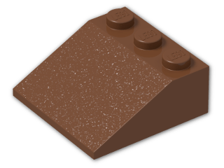 LEGO® Stein: Slope Brick 33 3 x 3 4161 | Farbe: Reddish Brown