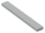 LEGO® Brick: Tile 1 x 8 4162 | Color: Grey