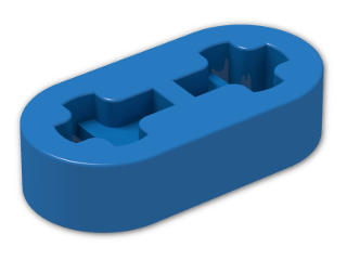 LEGO® Brick: Technic Beam 2 x 0.5 Liftarm 41677 | Color: Bright Blue