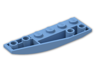 LEGO® Brick: Wedge 2 x 6 Double Inverted Left 41765 | Color: Medium Blue