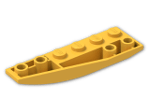 LEGO® Brick: Wedge 2 x 6 Double Inverted Left 41765 | Color: Flame Yellowish Orange