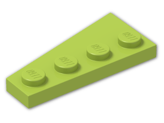 LEGO® Stein: Wing 2 x 4 Right 41769 | Farbe: Bright Yellowish Green