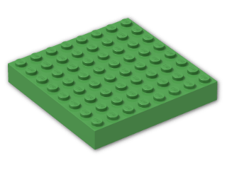 LEGO® Brick: Brick 8 x 8 4201 | Color: Bright Green