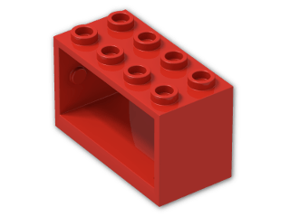LEGO® Stein: Hose Reel 2 x 4 x 2 Holder 4209 | Farbe: Bright Red