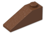 LEGO® Stein: Slope Brick 33 3 x 1 4286 | Farbe: Reddish Brown