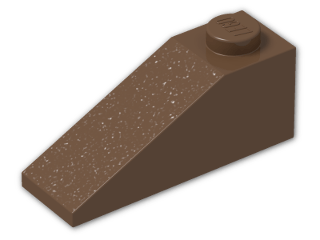 LEGO® Stein: Slope Brick 33 3 x 1 4286 | Farbe: Brown