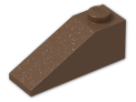 LEGO® Brick: Slope Brick 33 3 x 1 4286 | Color: Brown