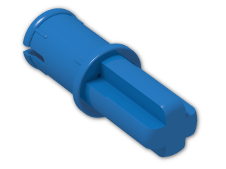 LEGO® Brick: Technic Axle Pin with Friction 43093 | Color: Bright Blue