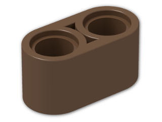 LEGO® Brick: Technic Beam 2 43857 | Color: Brown