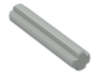 LEGO® Brick: Technic Axle 3 4519 | Color: Grey