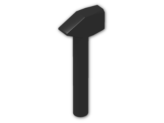 LEGO® Stein: Minifig Tool Mallet 4522 | Farbe: Black