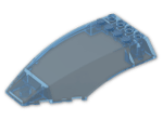 LEGO® Brick: Windscreen 10 x 6 x 2 45705 | Color: Transparent Light Blue