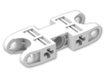 LEGO® Stein: Technic Ball Socket 5 x 2 Double Rounded 47296 | Farbe: White