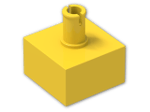 LEGO® Stein: Brick 2 x 2 no Studs with Pin Vertical 4729 | Farbe: Bright Yellow