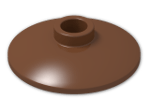 LEGO® Stein: Dish 2 x 2 Inverted 4740 | Farbe: Reddish Brown