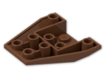 LEGO® Stein: Wedge 4 x 4 Triple Inverted 4855 | Farbe: Reddish Brown