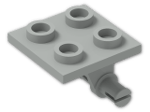 LEGO® Brick: Plate 2 x 2 with Wheels Holder Plane 4870 | Color: Grey