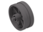 LEGO® Brick: Wheel 6 x 14 Spoked with Stub Axles 50862 | Color: Dark Stone Grey