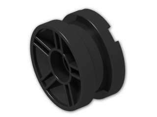 LEGO® Brick: Wheel Rim 6.4 x 11 with 5 Spokes 50944 | Color: Black