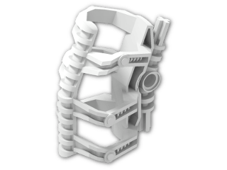 LEGO® Stein: Technic Bionicle Weapon Ball Shooter Magazine 53550 | Farbe: White