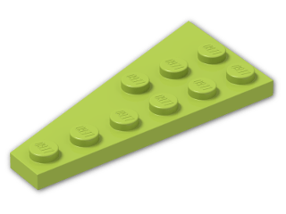 LEGO® Brick: Wing 3 x 6 Right 54383 | Color: Bright Yellowish Green