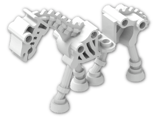 LEGO® Brick: Animal Horse Skeletal 59228 | Color: White