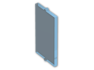 LEGO® Brick: Glass for Window 1 x 2 x 3 60602 | Color: Transparent Light Blue