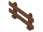 LEGO® Brick: Fence 1 x 8 x 2 6079 | Color: Reddish Brown