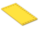 LEGO® Stein: Tile 6 x 12 with Studs on Edges 6178 | Farbe: Bright Yellow